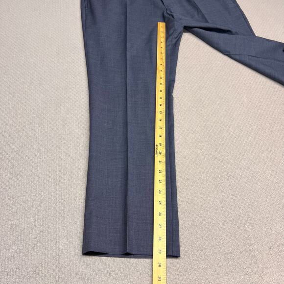Brooks Brothers 1818 Classic Pants Mens 40x30 Wool Blue Reda 1865 Italian Formal - Picture 11 of 12